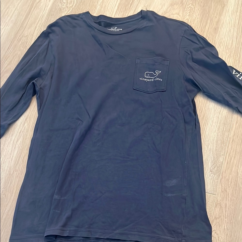 Vineyard Vines Black Long Sleeve Tee